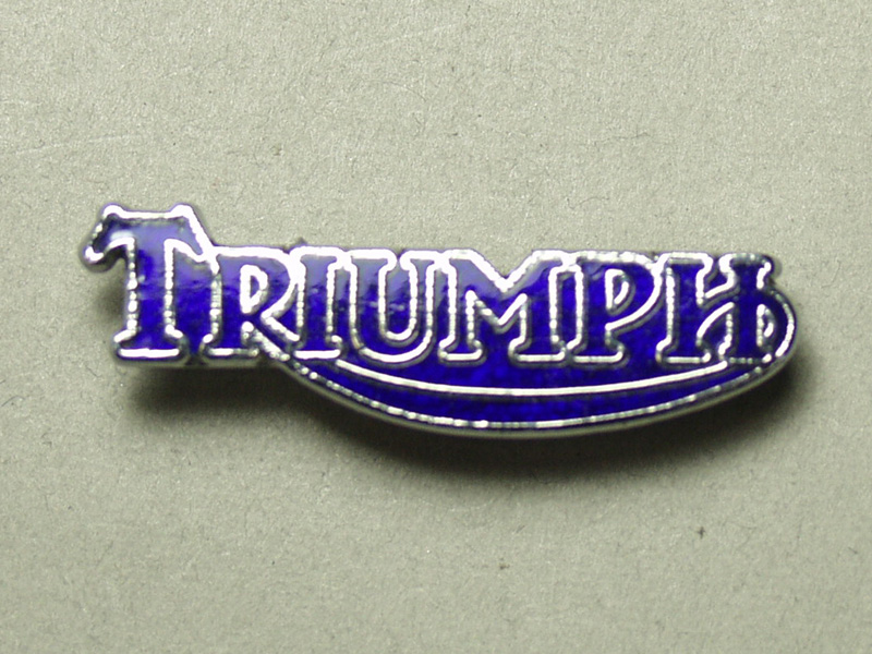 Triumph】英車 ロゴ ピンバッジ | Death or Ton up
