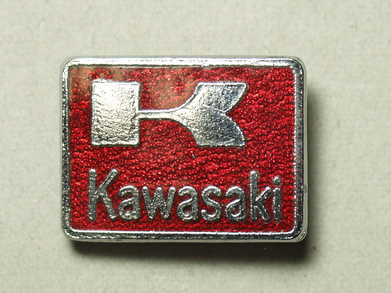Kawasaki カワサキ】国産車 ピンバッジ 赤 | Death or Ton up